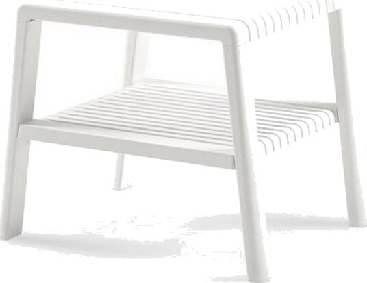 Harb Sofabord 43 cm - Elfenben/Hvit