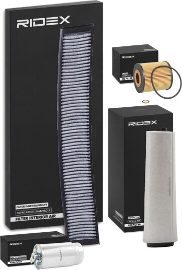 Filtersett RIDEX 4055F27874