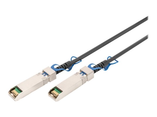 Digitus - Direkte 25Gbase-Koblingskabel - Sfp28 (Hann) Til Sfp28 (Hann) - 3 M - Skjermet Dobbelaksial - Sff-8432 - Passiv