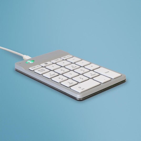 R-GO Tools Kablet Numerisk Tastatur Numpad Break - Hvit R-GO Tools Kablet Numerisk Tastatur Numpad Break - Hvit