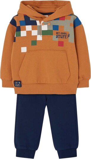 Boboli Set Fleece For Boy  Bci   Brown   92