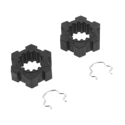 Traxxas 7756 Wheel Hubs Hex & Clips X-Maxx 2