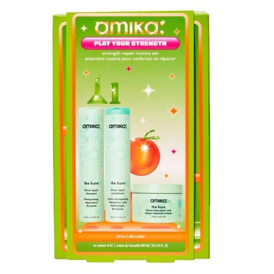 Amika Amika Play Your Strength: Repair Routine Set