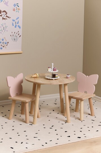 Alice &  Fox CHLOE Bord og Stoler Rosa