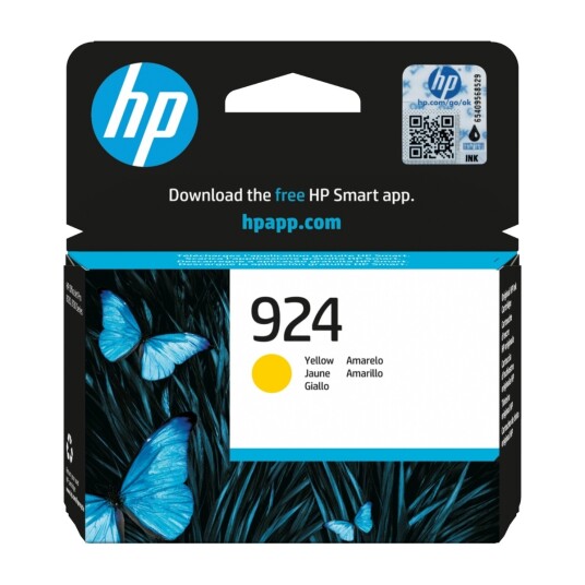 HP 924 - Blekkpatron Yellow HP 924 - Blekkpatron Yellow