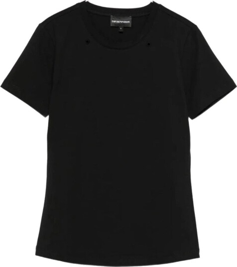 Emporio Armani Dame Topper Svart M,