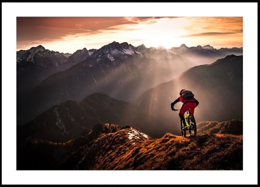 Just ride ... Poster Plakat / 40x50cm
