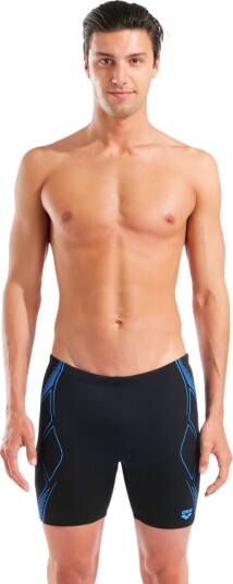 Arena Graphic Swim Jammer Badebukser m/Lange Ben Herre Svart 3XL