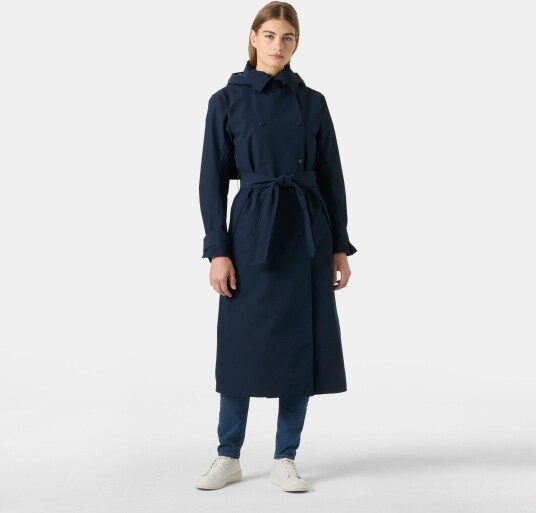 Helly Hansen Women's Avenue Trench Marineblå Xs