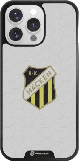 Phonecases3D iPhone 16 Pro Max BK Häcken 3D mobildeksel, svart