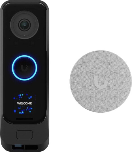 Ubiquiti G4 Doorbell Pro PoE - Smart Ringeklokke med Kamera - Svart
