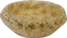 Kagekapsel Nr 12 Ø70x20 Mm Hvid/Guld,4 Pk X 500 Stk/Krt