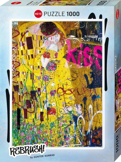 Heye Puslespill 1000 Rebrush! The Kiss Of Lovers Heye Puslespill 1000 Rebrush! The Kiss Of Lovers