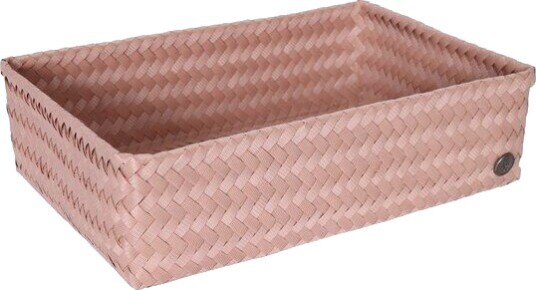 Handed By   Fit stor oppbevaringskurv 36x24x10 cm copper blush