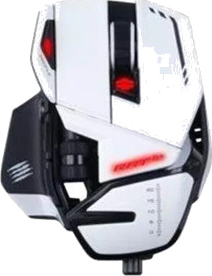 Mad Catz R.A.T.6+ - mouse - USB - white - Mus - Optisk - 11 - Hvit Mad Catz R.A.T.6+ - mouse - USB - white - Mus - Optisk - 11 - Hvit
