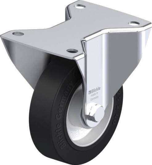 Blickle 486886 Bk-Alev 125K-3 Fast Hjul Hjuldiameter: 125 Mm Bæreevne (Maks.): 250 Kg 1 Stk