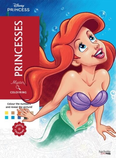 Mystery Colouring Princesses Reveal iconic Disney characters with colour by number Mystery Colouring Princesses Reveal iconic Disney characters with colour by number