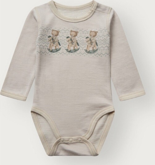 Hust and Claire   Body i ull/bambus "Teddy" French Oak