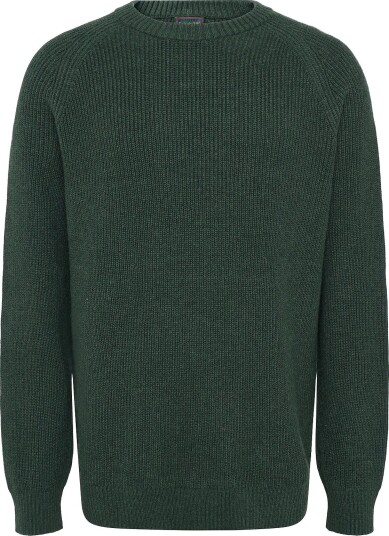 Timberland Cotton Blend Raglan Sleeve Crewneck Swea - SYCAMORE HEATHE - S