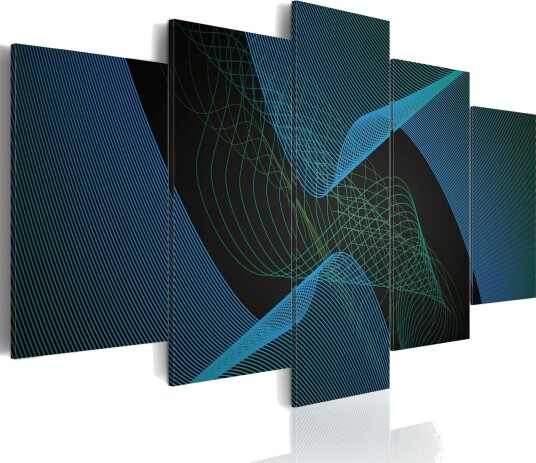 Bilde Dark Abstraction 200x100 Artgeist sp. z o. o.