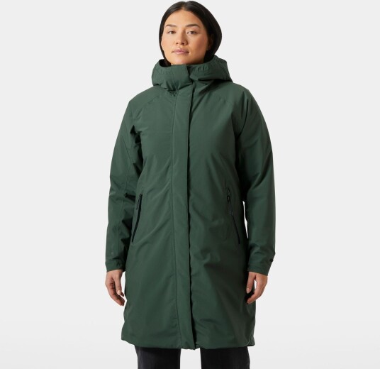 Helly Hansen Lily Insulated Raincoat Dame Grønn XL