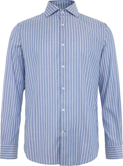Tommy Hilfiger Dc Flex Collar Royal Oxf Stpe Blue 43