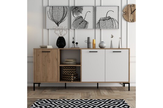 Andifli Konsollbord 180x80 cm Brun