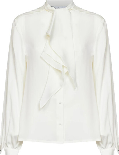 Max Mara Dame Bluser & Skjorter Hvit S, Max Mara Dame Bluser & Skjorter Hvit S,