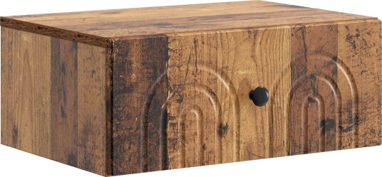 Vegghengt Nattbord Gammelt tre 49 x 34,5 x 20 cm Konstruert tre