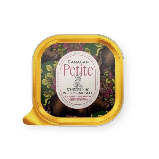 Canagan Petite Chicken With Wild Boar Pate 100G Canagan Petite Chicken With Wild Boar Pate 100G