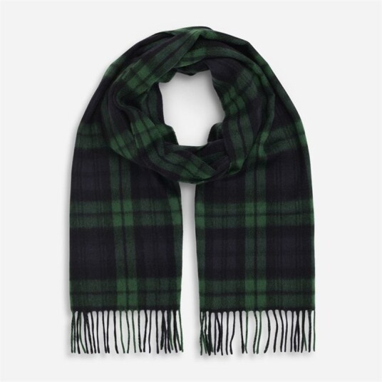 Joshua Ellis Scarf Cashmere Blackwatch Joshua Ellis Scarf Cashmere Blackwatch