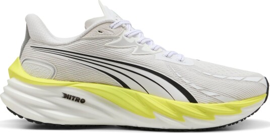 Puma Men"s Velocity Nitro 4 Puma White lux Lime 41 Puma Men"s Velocity Nitro 4 Puma White lux Lime 41