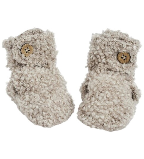 Smallstuff Nature Melange Booties Bouclé Merino Ull 68 74
