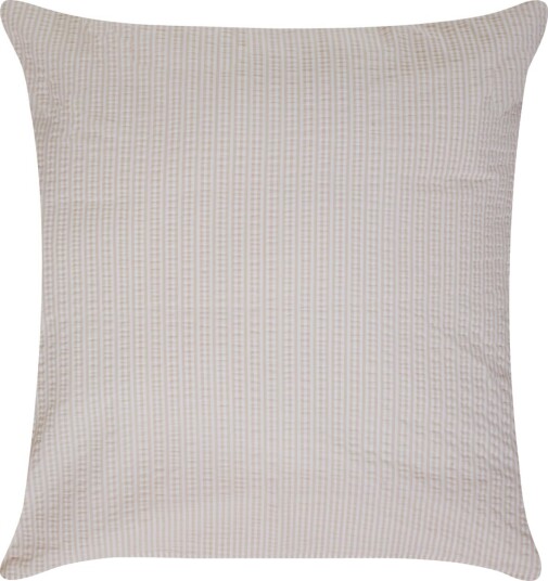 ERWIN M. Putetrekk Den Haag krepp; 80x80 cm (LxB); Sand