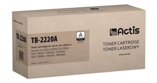 Actis standard TB-2220A - black - toner cartridge (alternative for: Brother TN2220) - Laser toner Svart