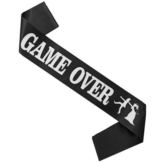 Bånd for utdrikningslag - Game Over Bånd for utdrikningslag - Game Over