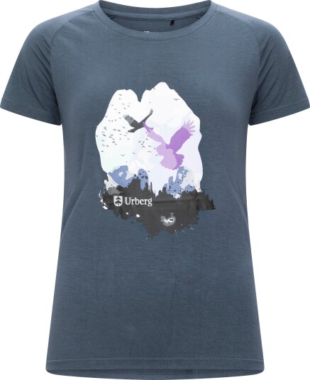Urberg Women's Printed Tree Tee Midnight Navy XS Urberg Women's Printed Tree Tee Midnight Navy XS