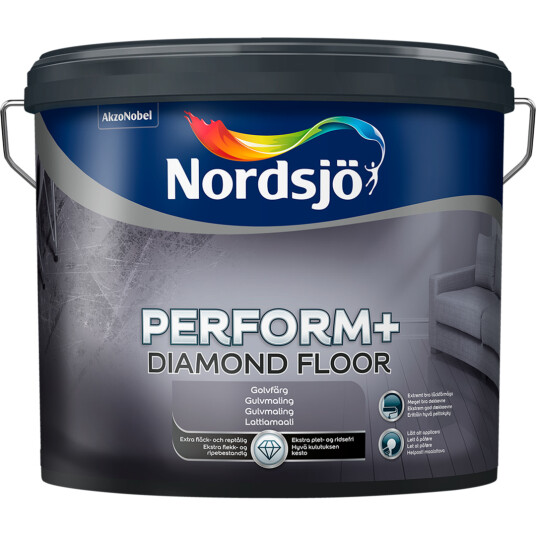 NORDSJØ PERFORM+ DIAMOND FLOOR BW 10L NORDSJØ PERFORM+ DIAMOND FLOOR BW 10L