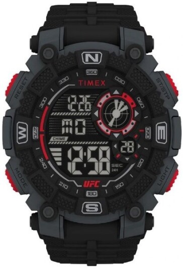 Timex Herreklokke TW5M53700 Ufc LCD/Gummi Ø50 mm