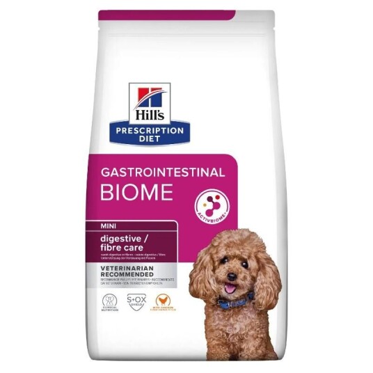 Hill's Gastrointestinal Biome Mini hundemat 3 kg med kylling Hill's Gastrointestinal Biome Mini hundemat 3 kg med kylling