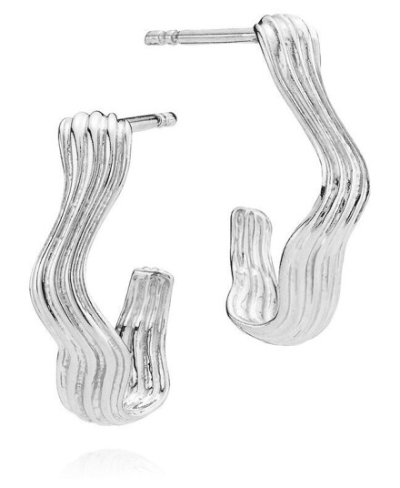 Sistie Silke Ocean Waves Sterlingsølv Øredobber Z1193SWS