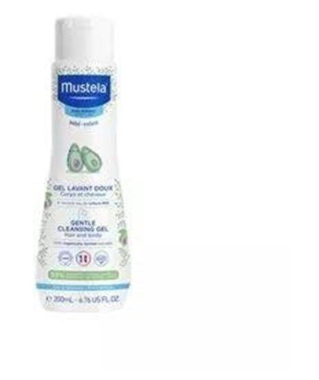 Mustela Bebe Gentle Cleansing Gel Hair And Body 200 ml