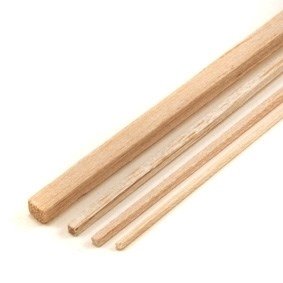 Wood Balsalist  4 x 4 x1000mm