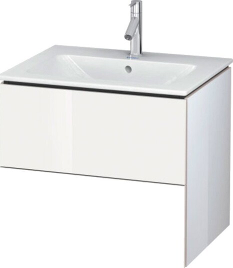 Duravit L-Cube Servantskap m/2 skuffer 620x550x481 mm Hvit Høyglans