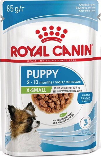 Royal Canin Care Nutrition Våtfôr Puppy X Small I Saus 48 X 85 G
