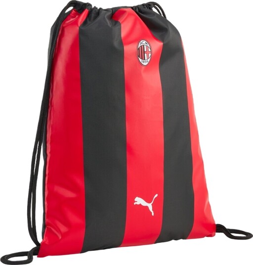 Puma Gymbag - AC Milan - Puma Black/For All Time Red - Puma - OneSize - Veske Rød Svart