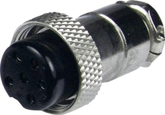 Cliff Fc684212 Miniatyr Din-Rundkontakt, Rett, Pol: 2 Silber, 1 Stk.