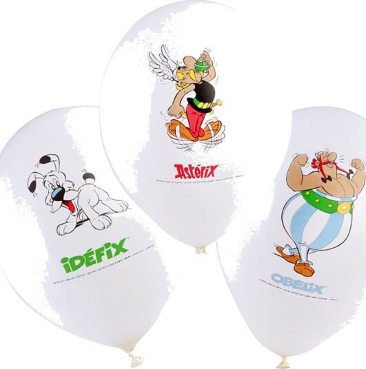 Chaks Ballonger Asterix 6-pakning 12823-AX