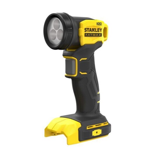 Stanley FatMax 18V Lommelykt med Bevegelig Hode og 140 Lumen LED Belysning Stanley FatMax 18V Lommelykt med Bevegelig Hode og 140 Lumen LED Belysning
