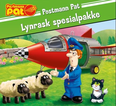 Postmann Pat lynrask spesialpakke Postmann Pat lynrask spesialpakke